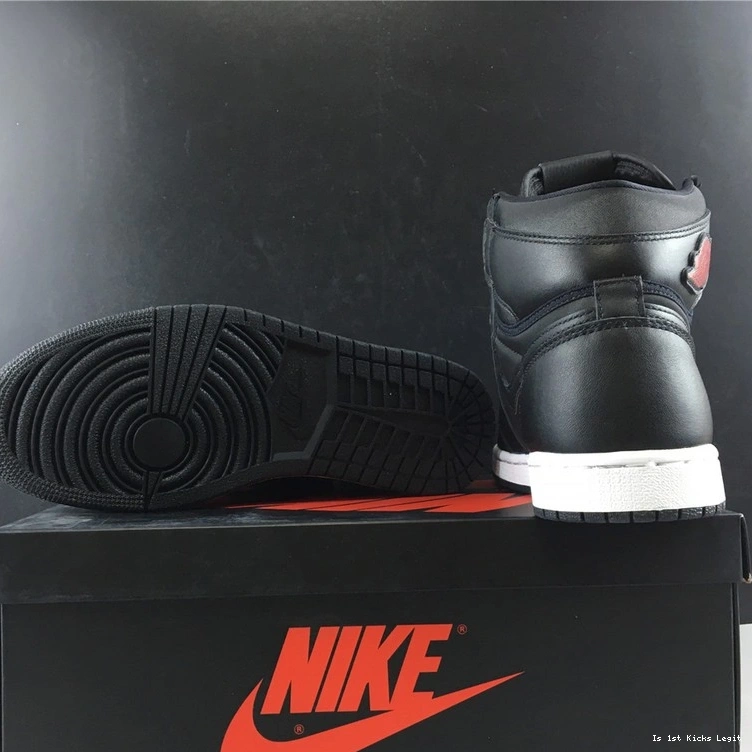  Red Black Jordan 555088-060 Retro Gym 1 High Black 1227